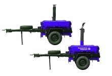 NPE Modellbau NA88304 - H0 Feldküche FKÜ 180/72 - THW (2 Stück)